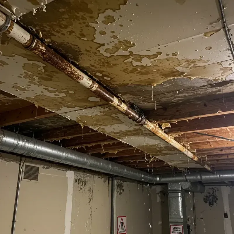 Ceiling Water Damage Repair in East Concord, NH